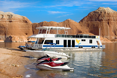 houseboat adventures on lake mead
